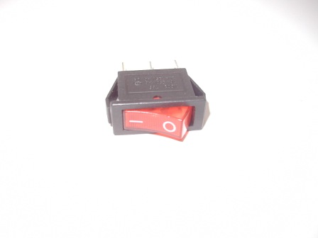 Single Pole Rocker Switch (SPST) (16A/ 250V - 20A /125V) (Item #008) $2.45 